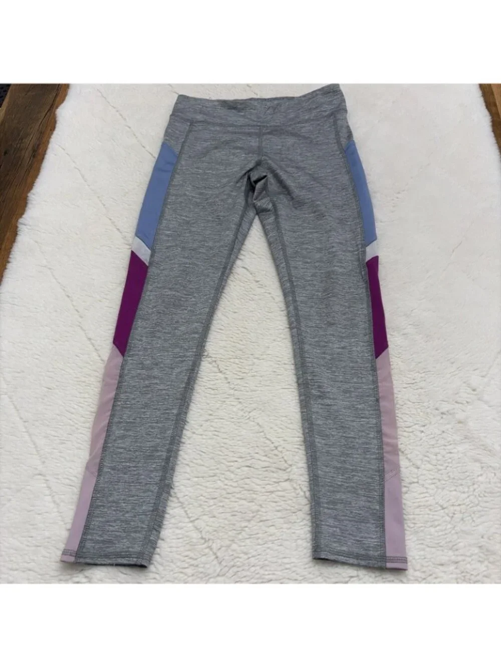 Old Navy Active Go Dry Multicolor Leggings Girls Extra Large 14 Play Ready